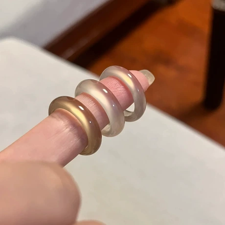 Silver Open Ring - Adjustable Fashion Band